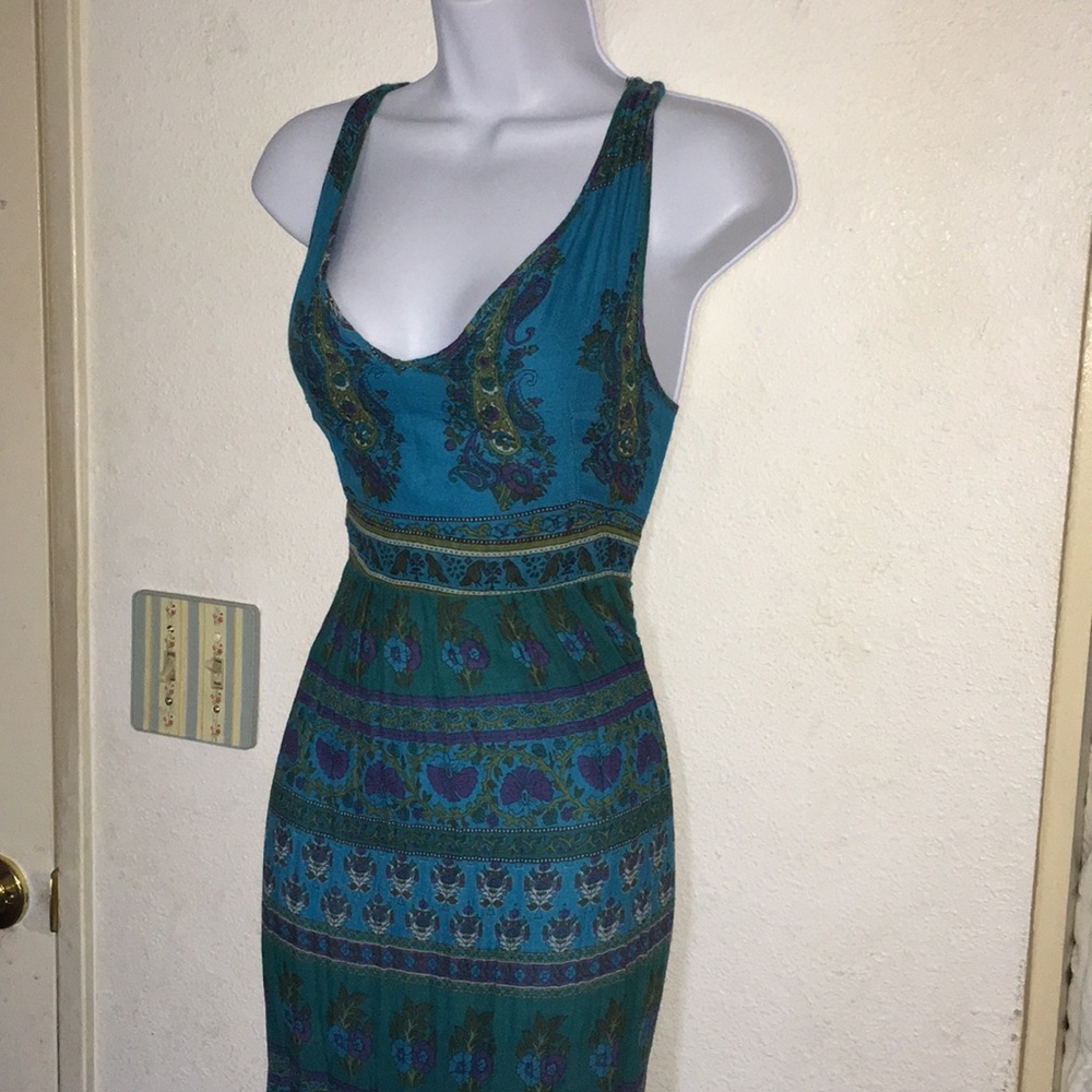 Coline Paisley Floral Maxi S/M
